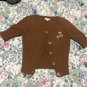 Ambition flower cardigan